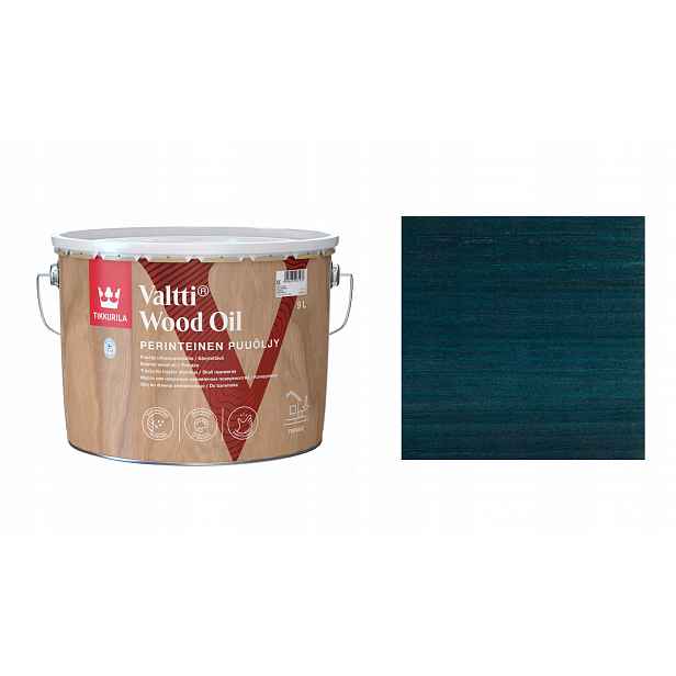 Tikkurila Valtti Wood Oil 9 L 5086 Yo Ochranný Rozpouštědlový Olej