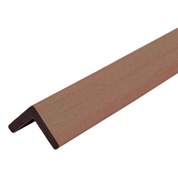 Lišta zakončovací L DŘEVOplus PROFI teak 40×40×2 000 mm