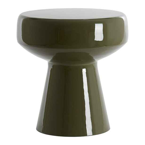 Kovový kulatý odkládací stolek ø 38 cm Dakwa – Light & Living