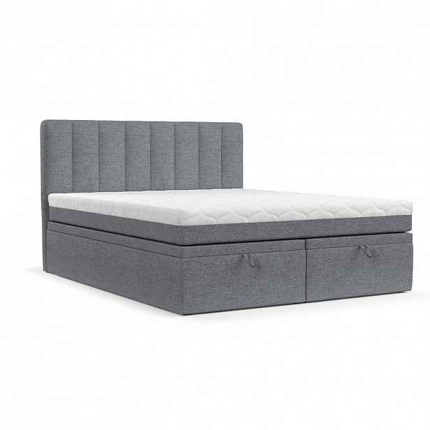 AltaBeds POSTEL BOXSPRING LUME 160/200 Šedá