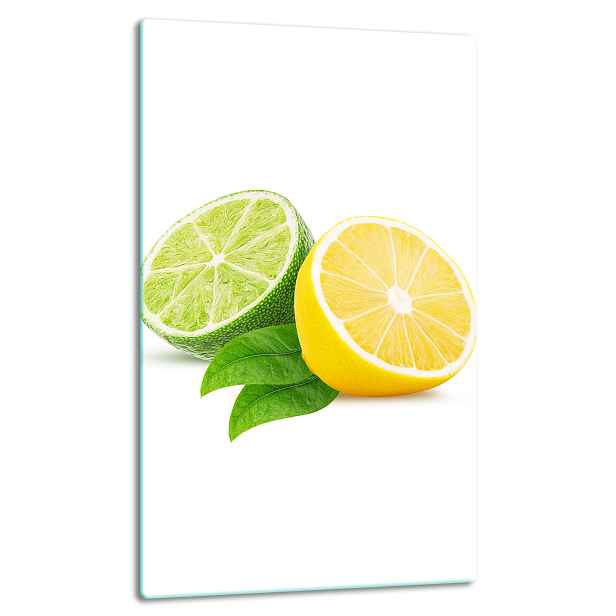 7v1 Skleněná Deska Panel Deska 30x52 Citron