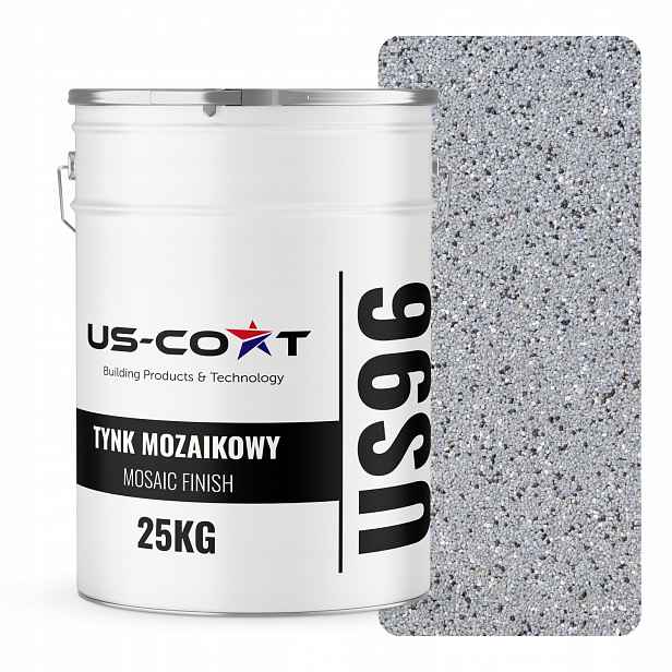 Mozaiková Omítka Mozaika 25 Kg Šedá M32 Ozdobná Pryskyřičná Fasáda Premium
