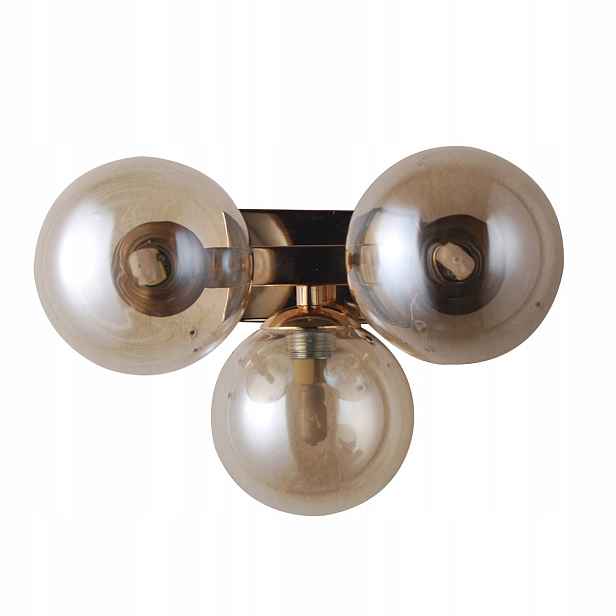 Nástěnná lampa Italux Marbelio Led moderní zlatá
