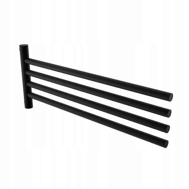 Nimco Bormo černá otočný věšák držák na 4 ručníky 42 cm Brc 11096-4-90_