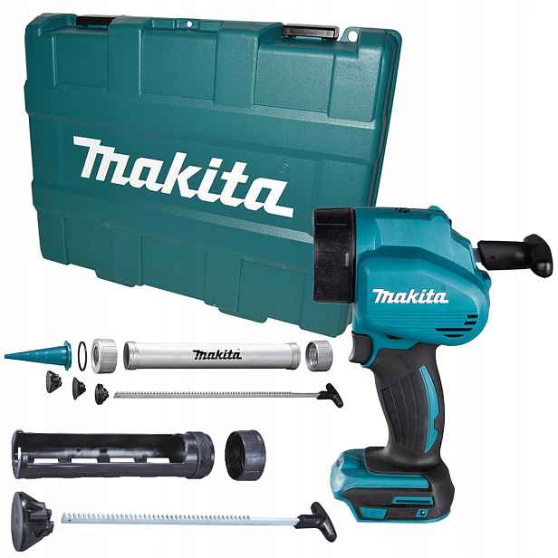 Odšťavňovač na hmoty Makita DCG180ZXK 18V 300/600 ml 5000N 5-rychlostní kufr