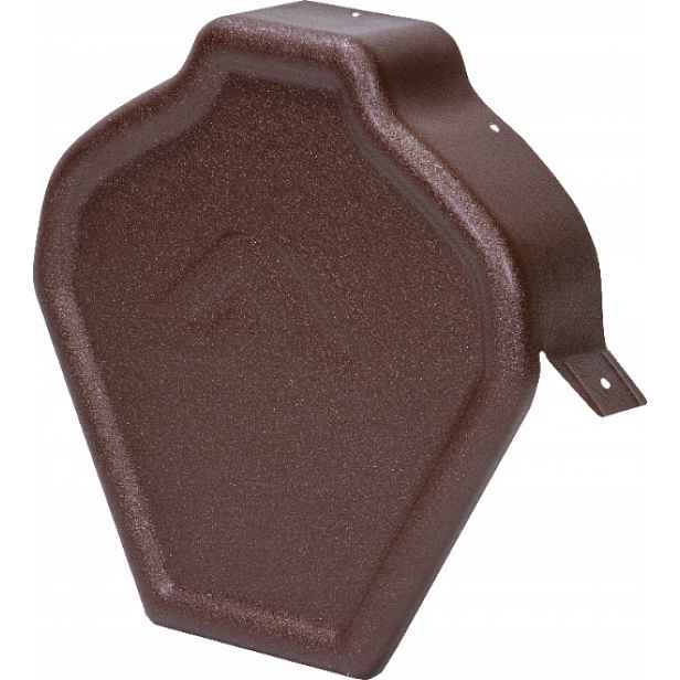 Ploché zakončení Budmat Zp-lux pro Gs-lux D-matt Plus 8017 bronzové