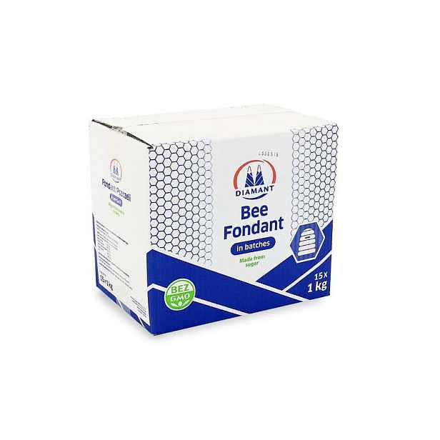 Těsto pro včely Diamant karton 15 x 1 kg