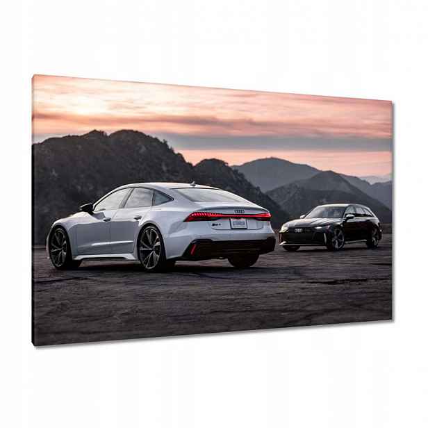Obrazy 120x80 Bílé Audi RS7 Audice