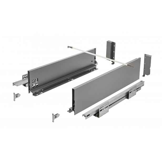 Šuplík Gtv Axis Pro Push To Open P2O 350 MM Průměrná H116 Antracit