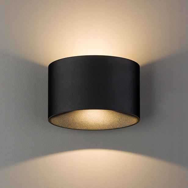 Venkovní nástěnné svítidlo Nowodvorski 8182 Ellipses Led černé