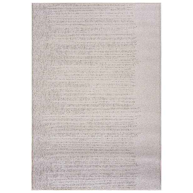 Koberec do obývacího pokoje béžový 120x170 cm, abstraktní, moderní, měkký, krátký vlas