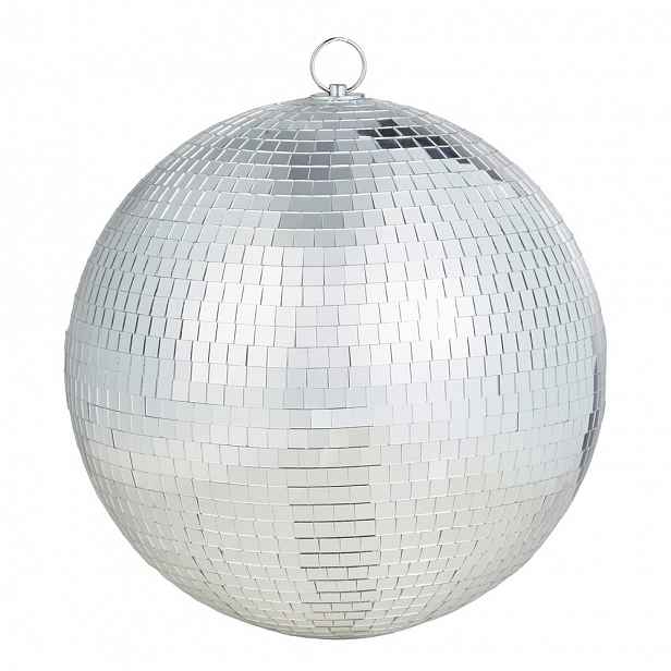 Butlers Disco koule 28 cm - stříbrná