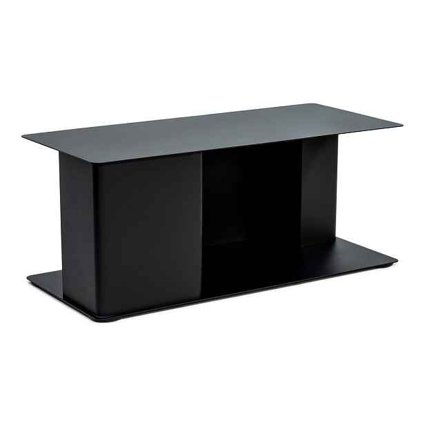 Ocelový odkládací stolek 40x90 cm Adaptable – Spinder Design