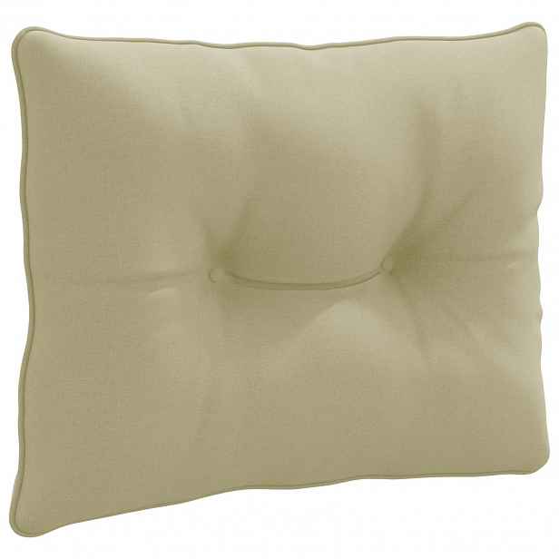 vidaXL Zádový polstr PUTTEN 100% polyester Světlá zelená