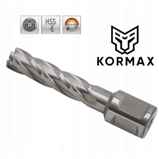 Trepanační fréza 14 mm x 50 mm vrták M2AL 14x50 Weldon Kormax