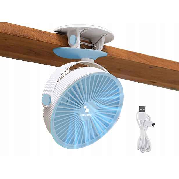 Beper P206VEN420 dobíjecí klipsový mini ventilátor, Usb