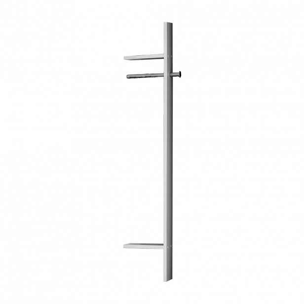 luma-home VĚŠÁKOVÝ PANEL Š32/V179/H12 cm, ladící k dětskému pokoji ve venkovském stylu, bílý (22800-22804) / 22800-06