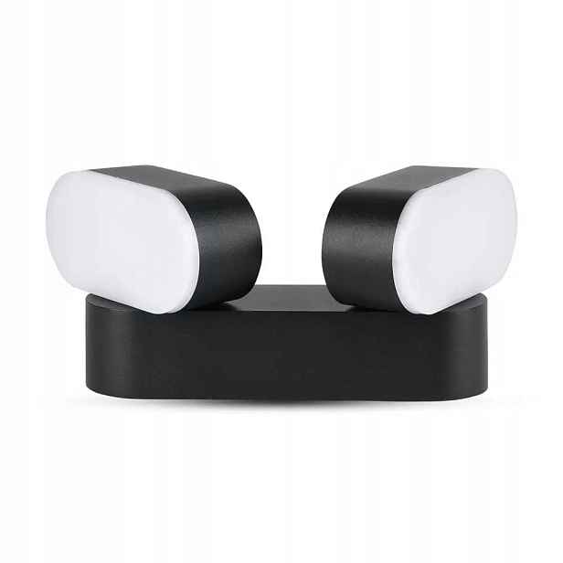 Nástěnné svítidlo V-tac 12W Led otočné černé