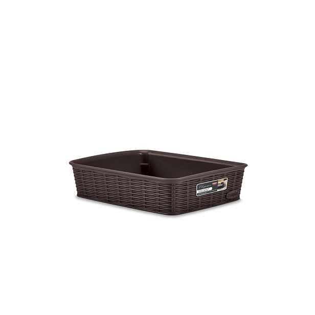 STEFANPLAST Elegance 30932 Úložný koš M, hnědý