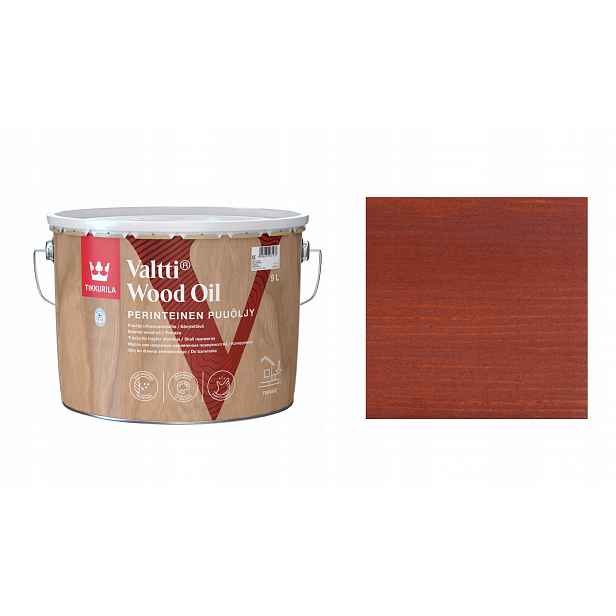 Tikkurila Valtti Wood Oil 9L 5058 Varvikko Ochranný Rozpouštědlový Olej
