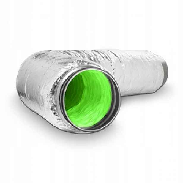 Tlumič kulatý pružný Greendec 200 mm