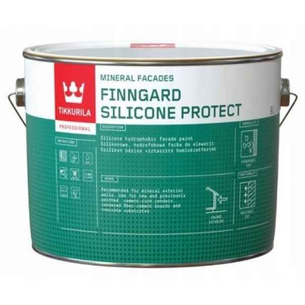 Barva Tikkurila Finngard Silicone Protect 2.7L bílá