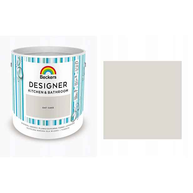 Beckers Designer Kitchen & Bathroom Oat Cake 2,5L Barva Kuchyně, Koupelna