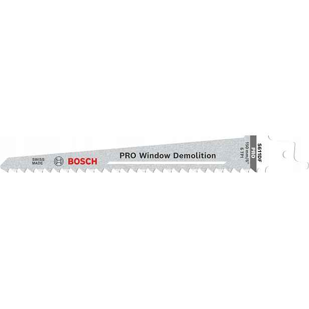 Bosch pilový list na dřevo a kov S611DF 1,25x19x150 mm 5 ks 2608656258