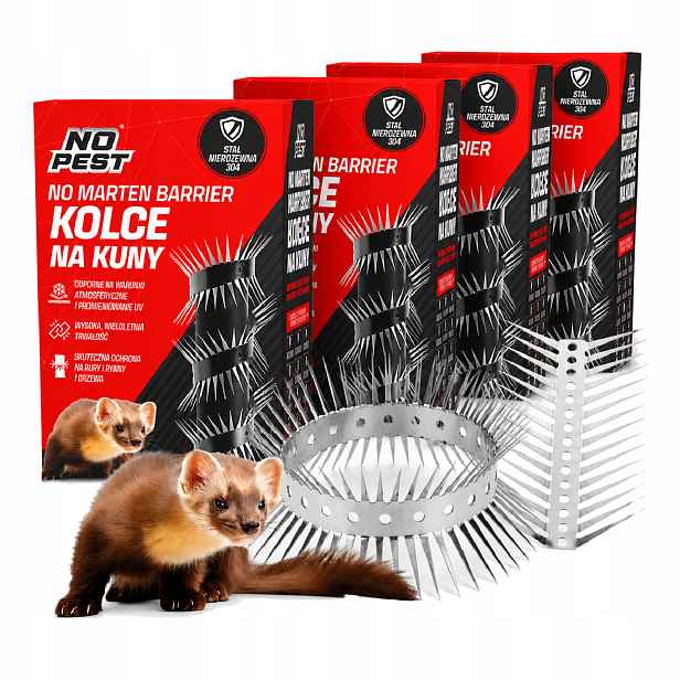 Hroty Na Kuny Pro Odpuzování Kun No Pest Na Okapy Trubky Nerezové Stromy