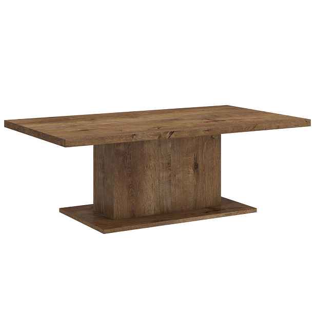 MASSENO KONFERENČNÍ STOLEK VERMONTA, 110/43,3/60 cm, hnědý