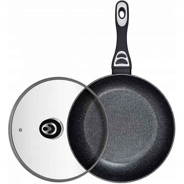 Pánev 28 cm, víko Resto 93154, povrchová úprava Pfluon