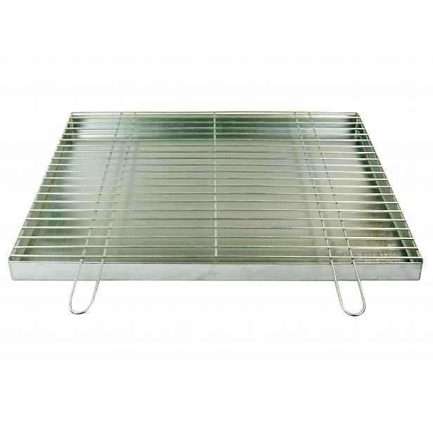 Rošt pro stavbu grilu 70 x 60 cm 4 mm popelník
