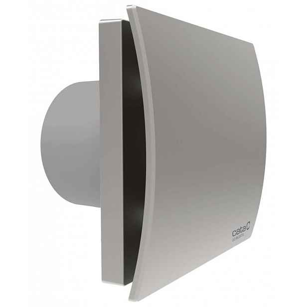 Sapho Cata Silentis UC - Axiální ventilátor SILENTIS UC 10, 8W, potrubí 100 mm, stříbrná 01221000