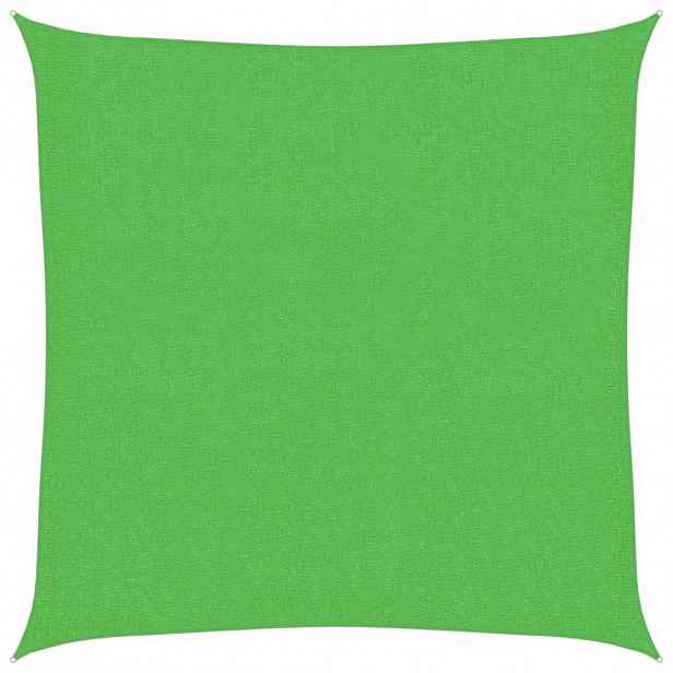 vidaXL Plachta proti slunci 160 g/m² světle zelená 3 x 3 m HDPE