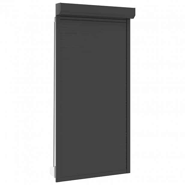 vidaXL Roletové žaluzie Antracit 110 x 220 cm Hliník a polyuretan