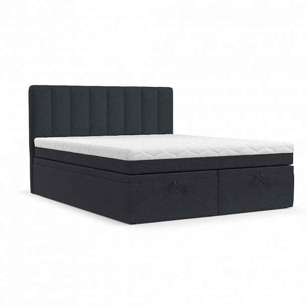 AltaBeds POSTEL BOXSPRING LUME 200/200 Antracit