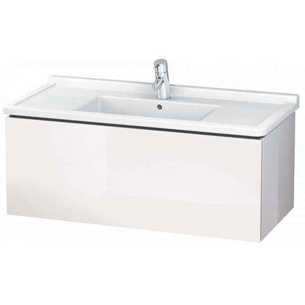 Duravit L-Cube - Umyvadlová skříňka 41x102x47 cm, 1 zásuvka, lesklá bílá LC616602222