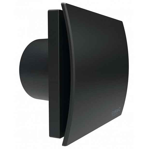 Sapho Cata Silentis UC - Axiální ventilátor SILENTIS UC T 10, s časovačem, 8W, potrubí 100 mm, černá 01222100