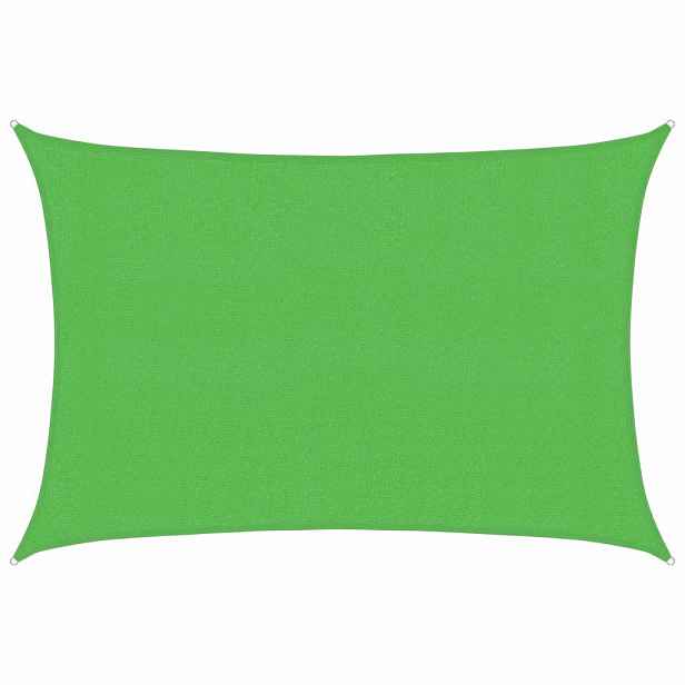 vidaXL Stínící plachta 160 g/m² světle zelená 3 x 5 m HDPE