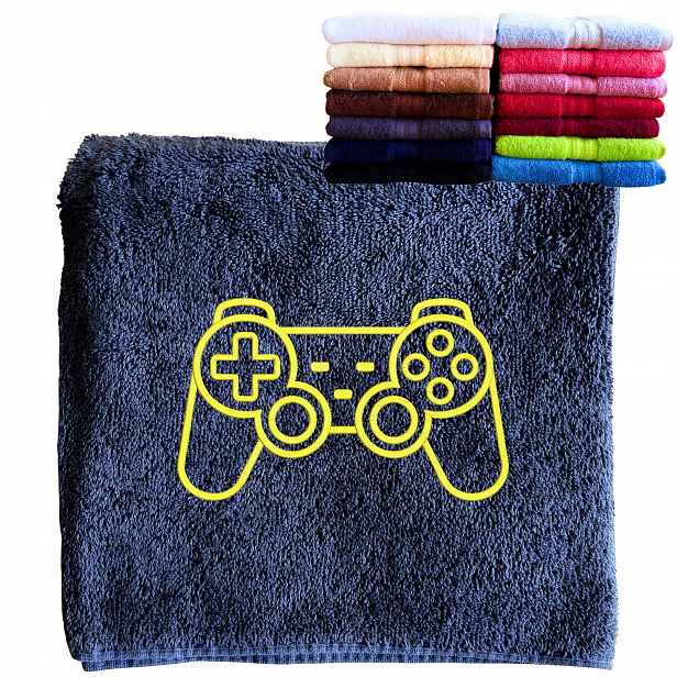 Dárek pro hráče gamera k narozeninám pad playstation Velký Ručník