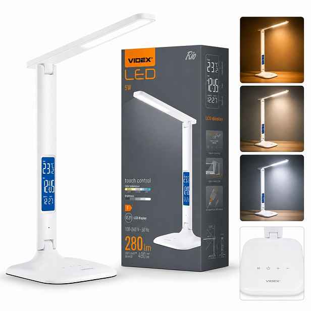 Led lampička na psací stůl pro čtení učení Noční Nastavitelná školní 5W