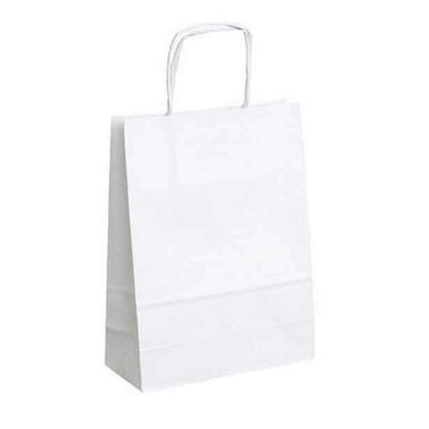 taška 33x26x12cm, 2ucha, bílý papír