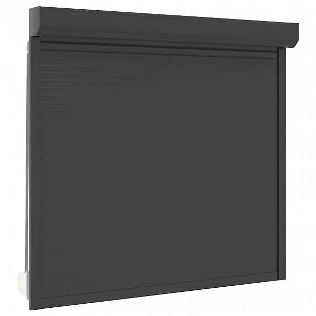 vidaXL Roletové žaluzie Antracit 160 x 150 cm Hliník a polyuretan