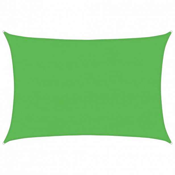 vidaXL Stínicí plachta 160 g/m² světle zelená 5 x 6 m HDPE
