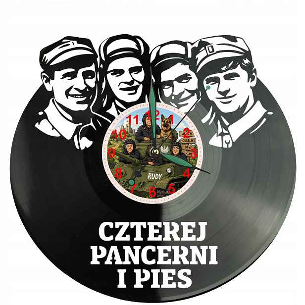 Čtyři pancíře a pes – nápad na Dárek Nástěnná Dekorace z vinylové desky