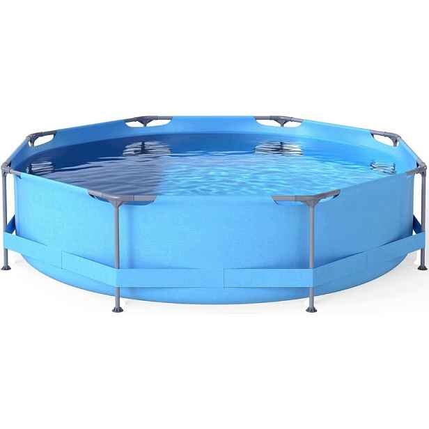 Kulatý bazén YA23691OP-MWFR, Ø 300 x 76 cm, Pvc, objem 4383 l, modrý