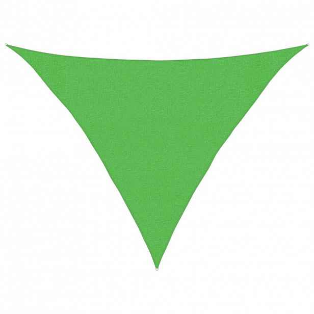 vidaXL Stínící plachta 160 g/m² světle zelená 3 x 3 x 4,2 m HDPE