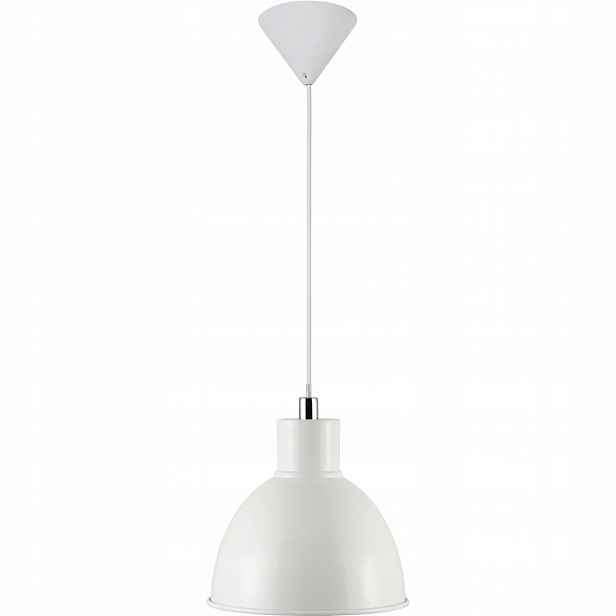 Závěsná lampa Pop bílá, moderní, jemné světlo v obývacím pokoji Nordlux