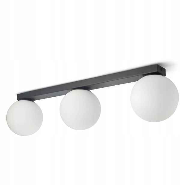 Stropní Svítidlo Lustr Stropní Svítidlo Full Globe Glass 561-B3 G9 Bílé Led koule