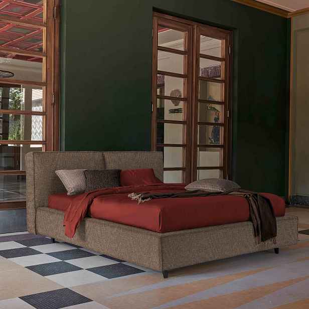 Postel Čalouněná postel Dorelan Bill Velikost: 200x200, Provedení: Easy (bez úložného prostoru), Rošt: Natural 68